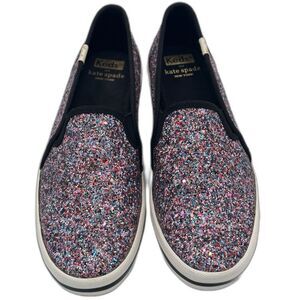 Keds x Kate Spade Glitter Slip-On Sneakers – Women’s 6.5 NWOT